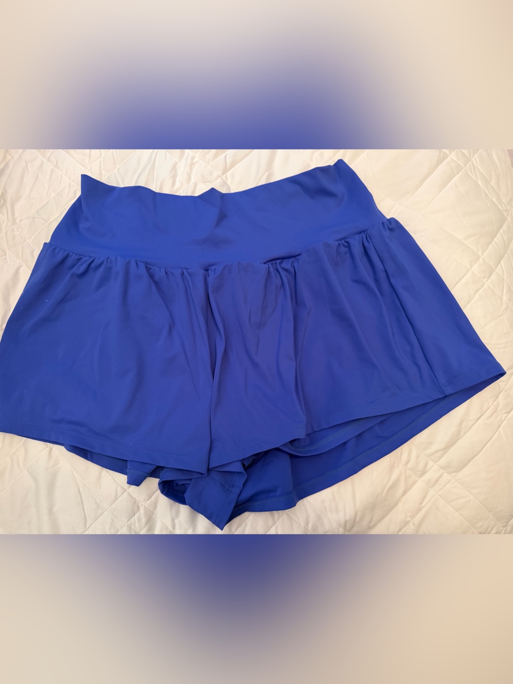 HALARA Royal Blue Athletic Skort with Built-In Shorts